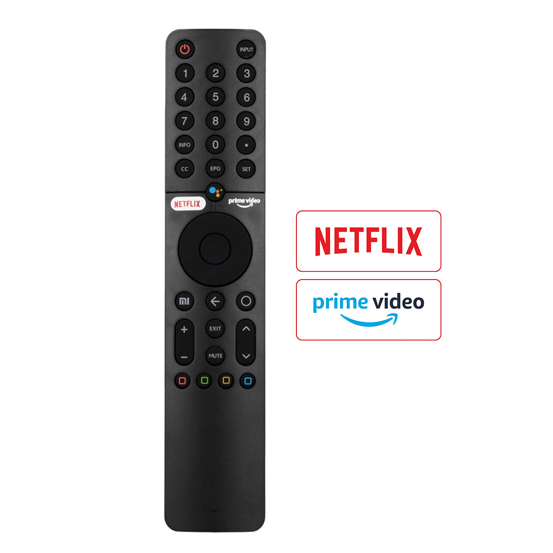 WEKO KR XIAOMI XMRM-19 NETFLIX-PRIME VIDEO TUŞLU SES KOMUTLU LCD LED TV KUMANDA (INPUT)