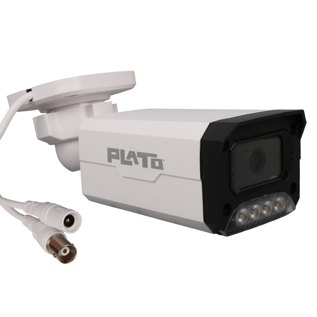 PLATO PL-23840 2MP 4 WARM LEDLİ 3.6 MM GECE RENKLİ GÖRÜŞ PLASTİK KASA AHD BULLET KAMERA