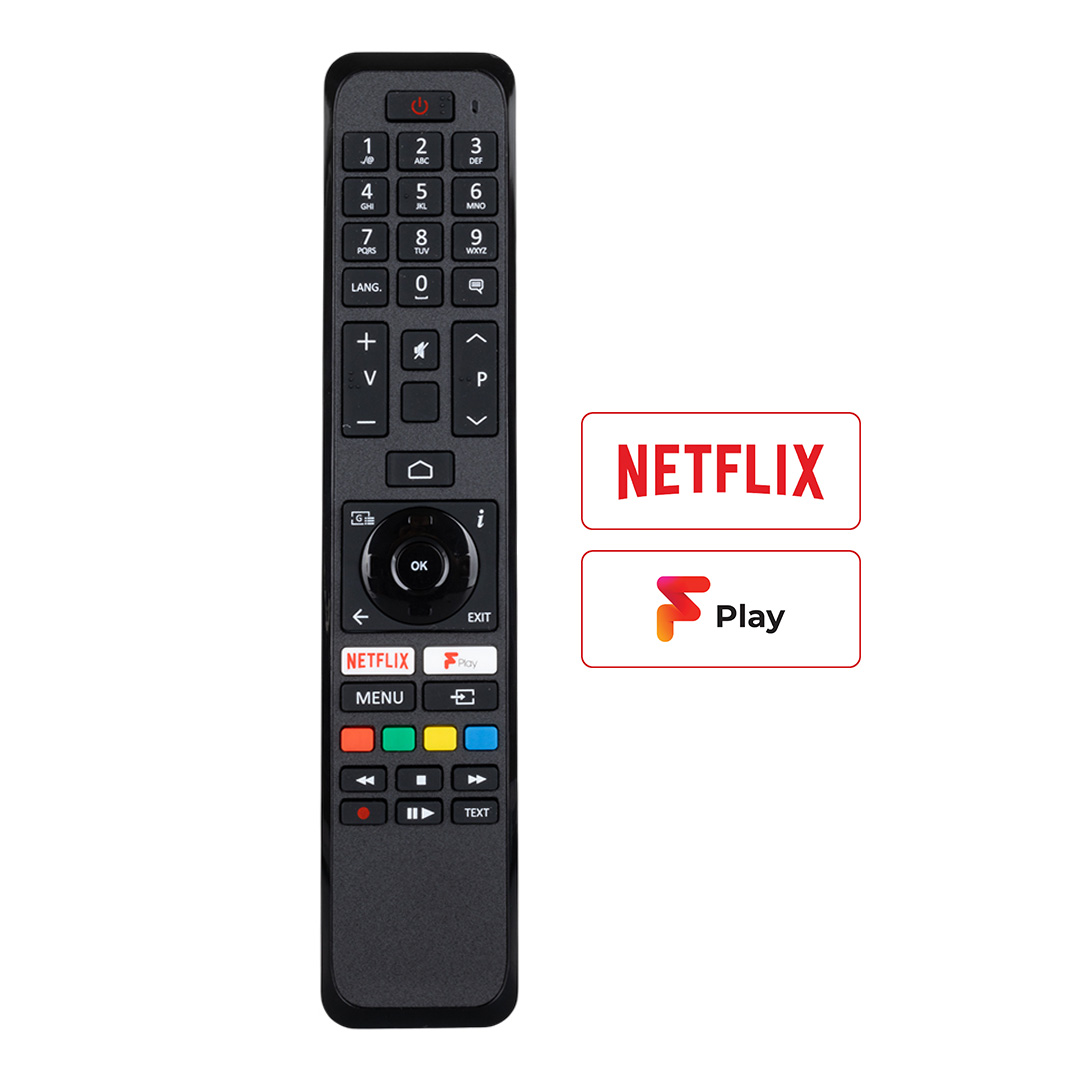 WEKO KL SES KOMUTSUZ VESTEL RC 43161 NETFLIX-PLAY LCD LED TV KUMANDA (HRM1857)