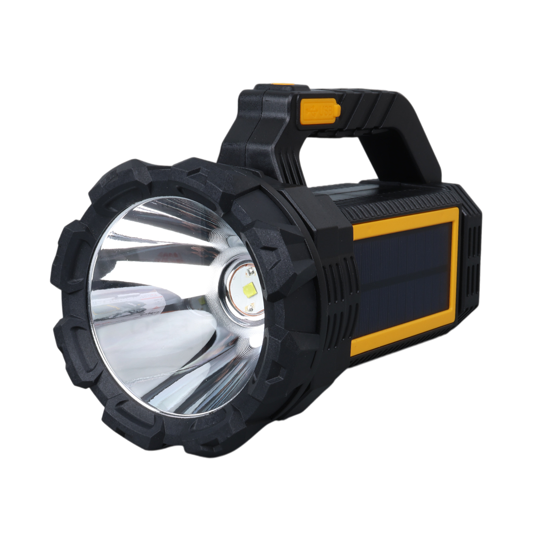 POWERMASTER MX-W5190-P50 SOLAR ŞARJLI EL FENERİ UZUN MESAFE IŞILDAK