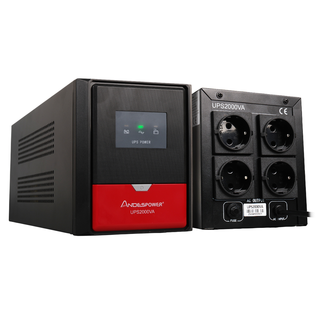 ANDESPOWER UPS2000VA 2000VA 12V9AHX2 UPS KESİNTİSİZ GÜÇ KAYNAĞI LİNE - İNTERAKTİF