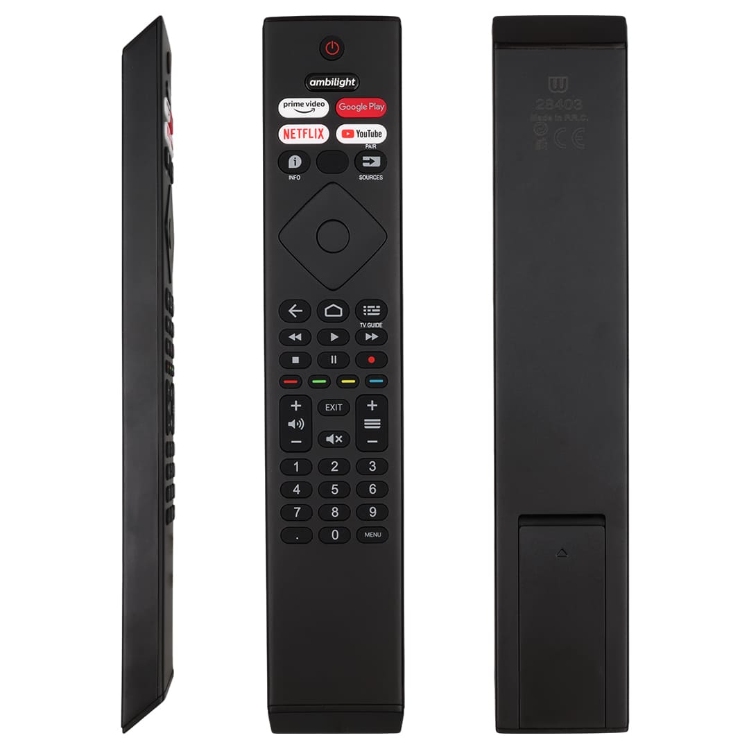 WEKO PH-V13 PHILIPS NETFLIX-PRIME VIDEO-YOUTUBE TUŞLU SES KOMUTSUZ LCD-LED TV KUMANDA