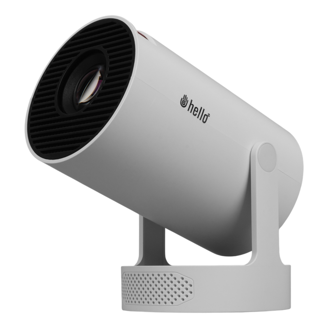 HELLO HY300PRO ANDROİD 11 AKILLI LED AYARLANABİLİR PROJEKSİYON FHD KABLOSUZ GÖRÜNTÜ AKTARIM DESTEKLİ EV SİNEMA SİSTEMİ