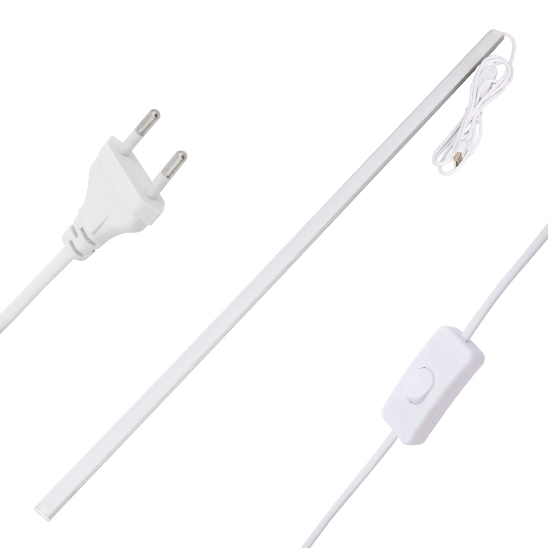 POWERMASTER PM-28748 DC5V-14W 68 LED 70CM 6500K ALÜMİNYUM KASA SEYYAR USB ÇUBUK LED