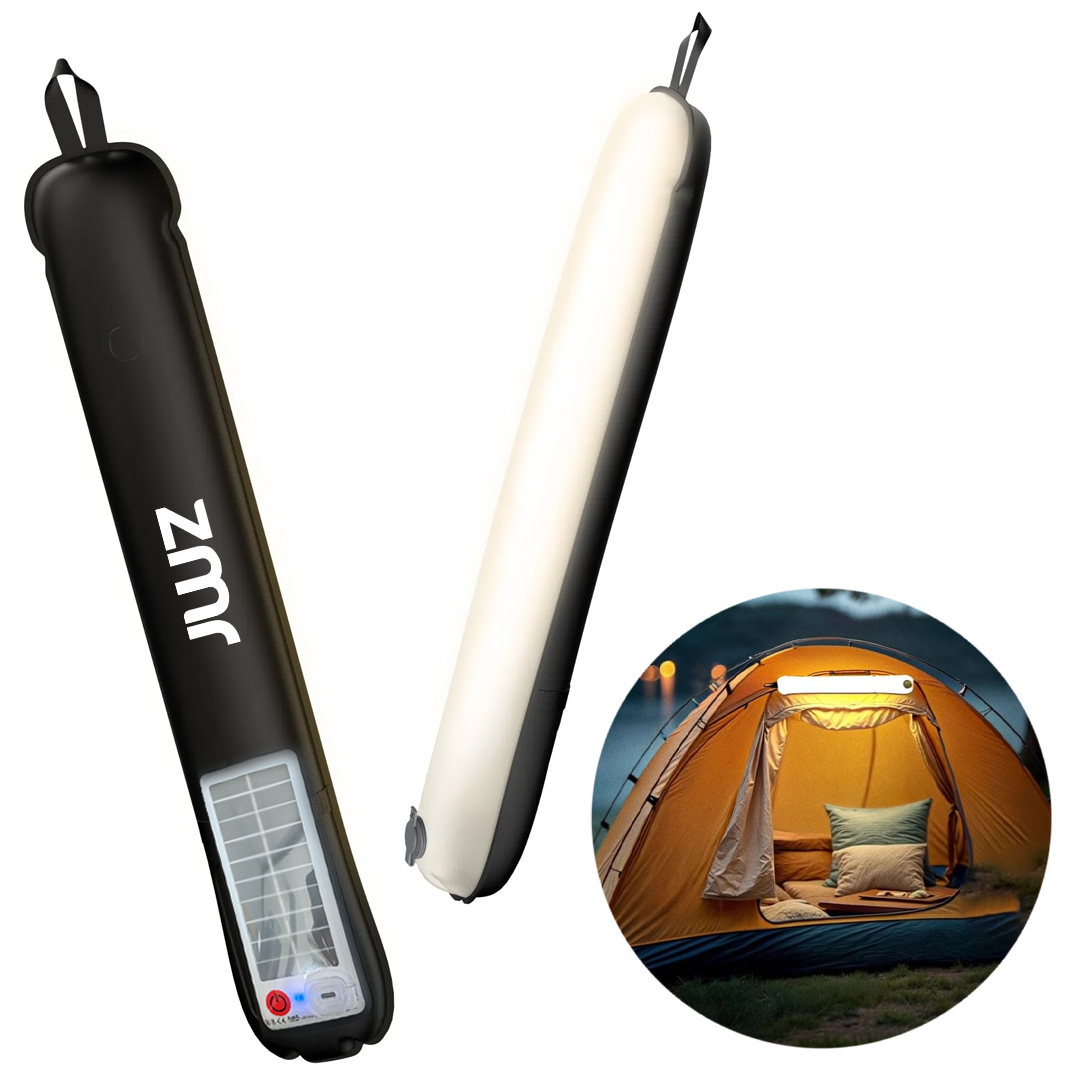 ZMR ZMR-385 KATLANIR ŞİŞİRİLEBİLİR BEYAZ LEDLİ AYDINLATMA TÜPÜ USB VE GÜNEŞ ENERJİSİ ŞARJ EDİLEBİLEN ARMATÜR