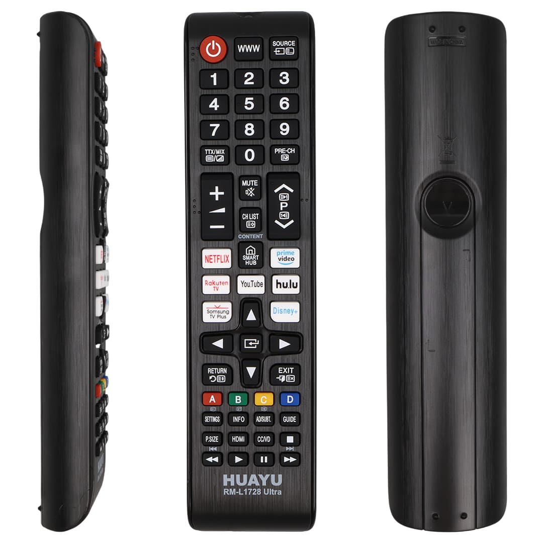HUAYU KL SAMSUNG RM-L1728 ULTRA NETFLIX-PRIME-RAKUTEN-HULU-YOUTUBE-DISNEY+ TUŞLU LCD LED TV KUMANDA