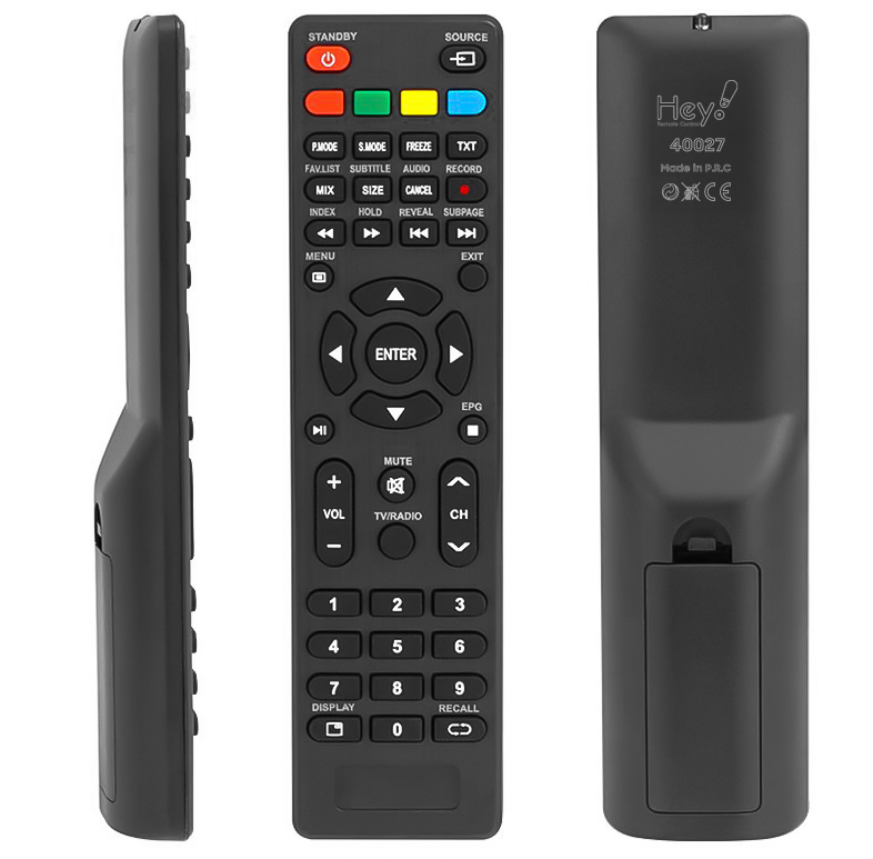 HEY KL YUMATU 314B * ROWELL RL-8032V * PROFİLO UYDULU LCD LED TV KUMANDA (40027=13958)