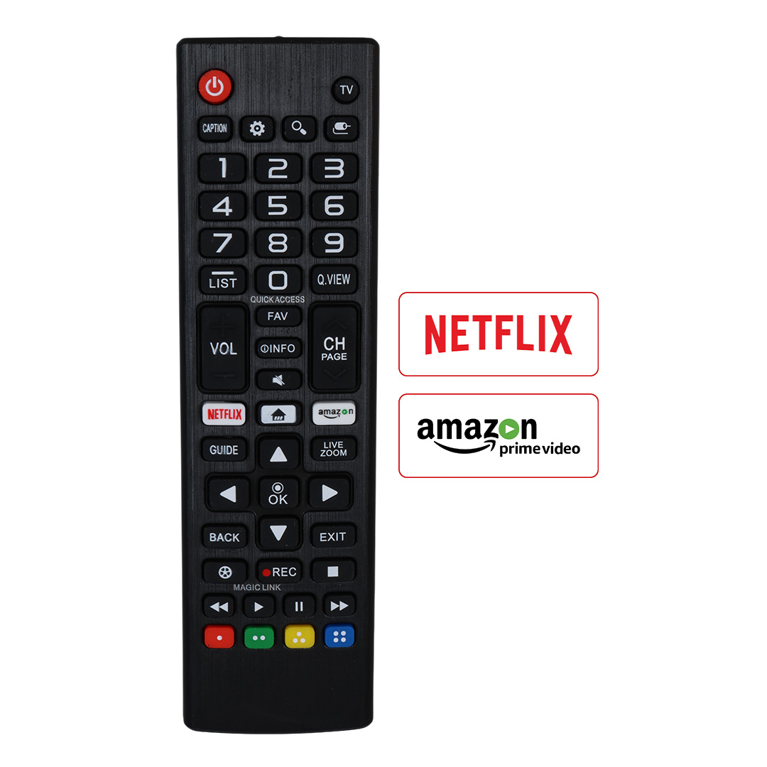 HEY KL LG AMAZON+NETFLIX TUŞLU MAGIC LINK LCD LED TV KUMANDA AKB75095315 (40029=18241)
