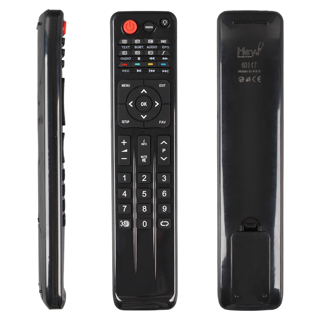 HEY KL SUNNY AXEN RC0256/01 YAZISIZ 3D TUŞLU LCD LED TV KUMANDA (40147=13087)