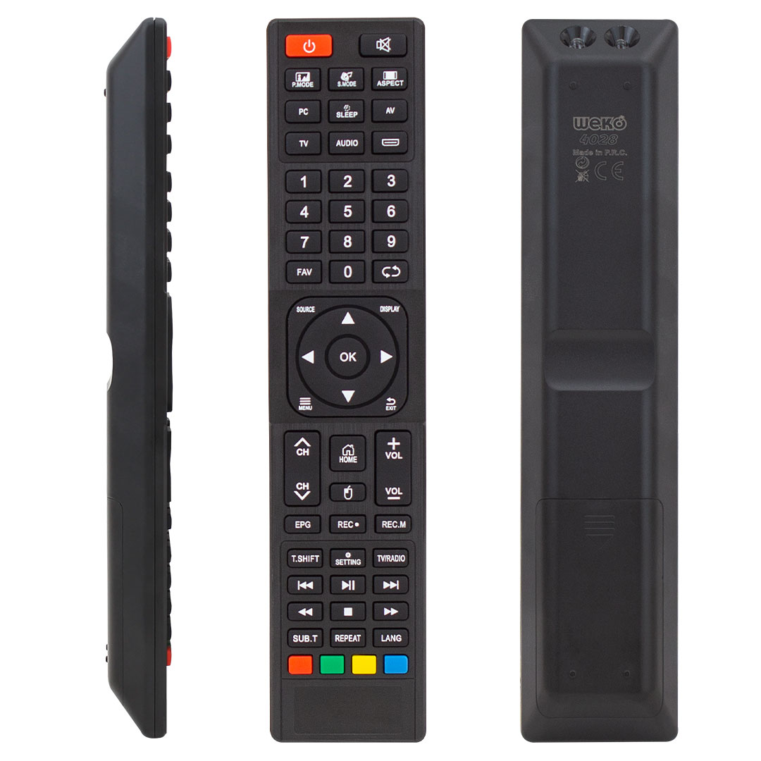 WEKO KL TELENOVA 50FS1304 - 65S8001 - 75S8001 * RONAX 50" ANDROİD SMART LED TV KUMANDASI