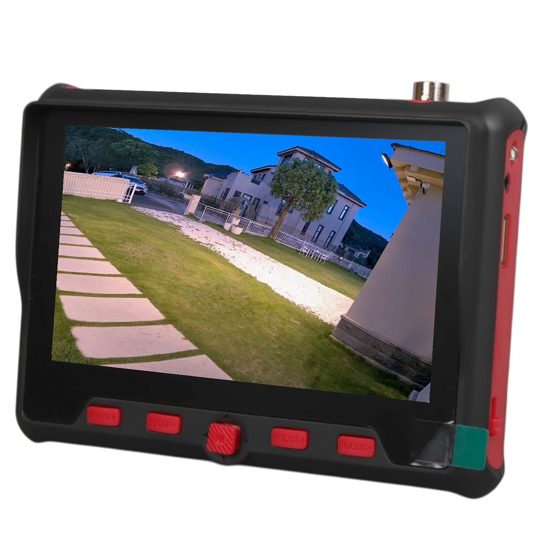 MAGBOX MG-4880 AHD+TVI+CVI+CVBS 8 MP DESTEKLİ KAMERA TEST CİHAZI (5" LCD EKRANLI)