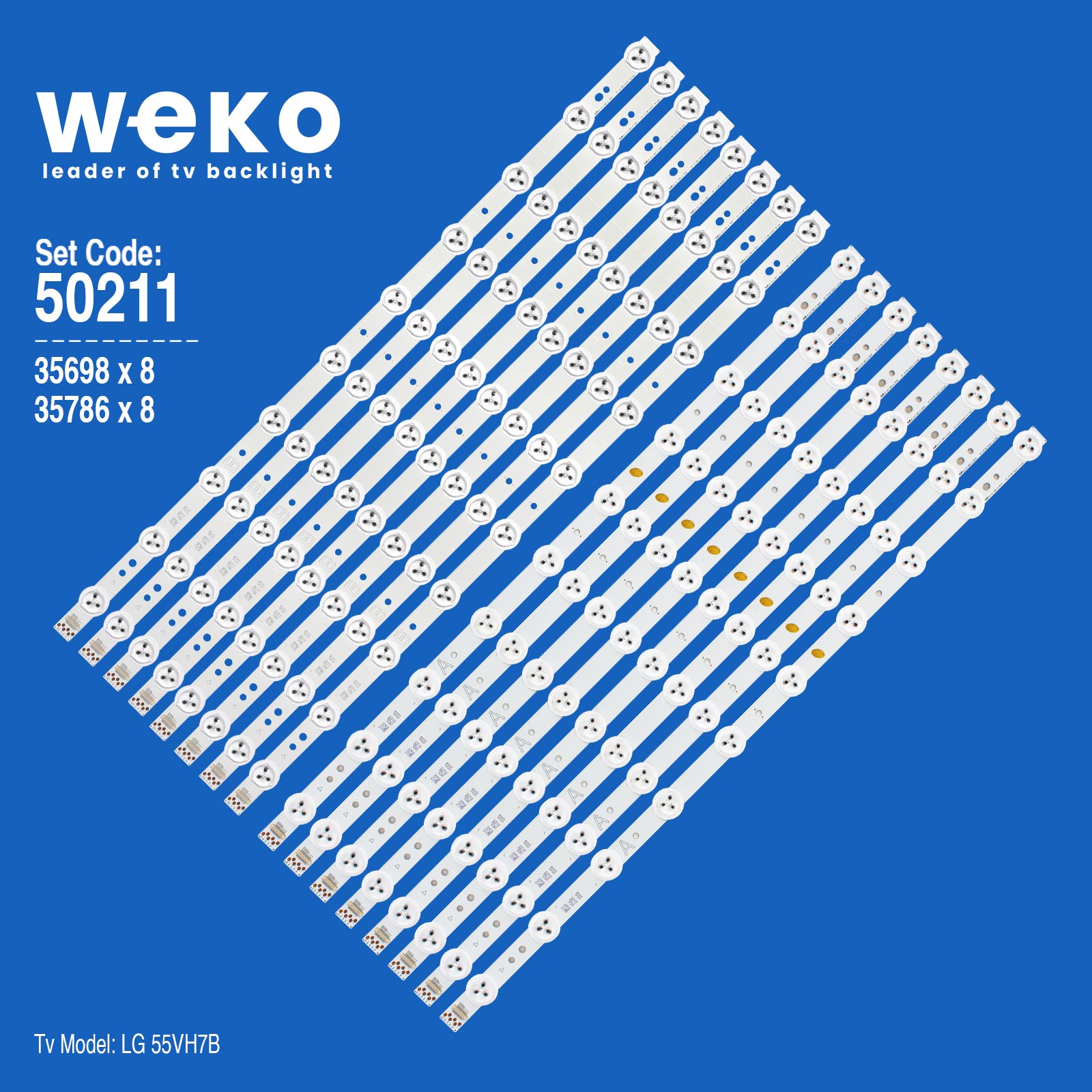 WKSET-5211 35698X8 35786X8 55'' V15 DRT REV0.4 16 ADET LED BAR