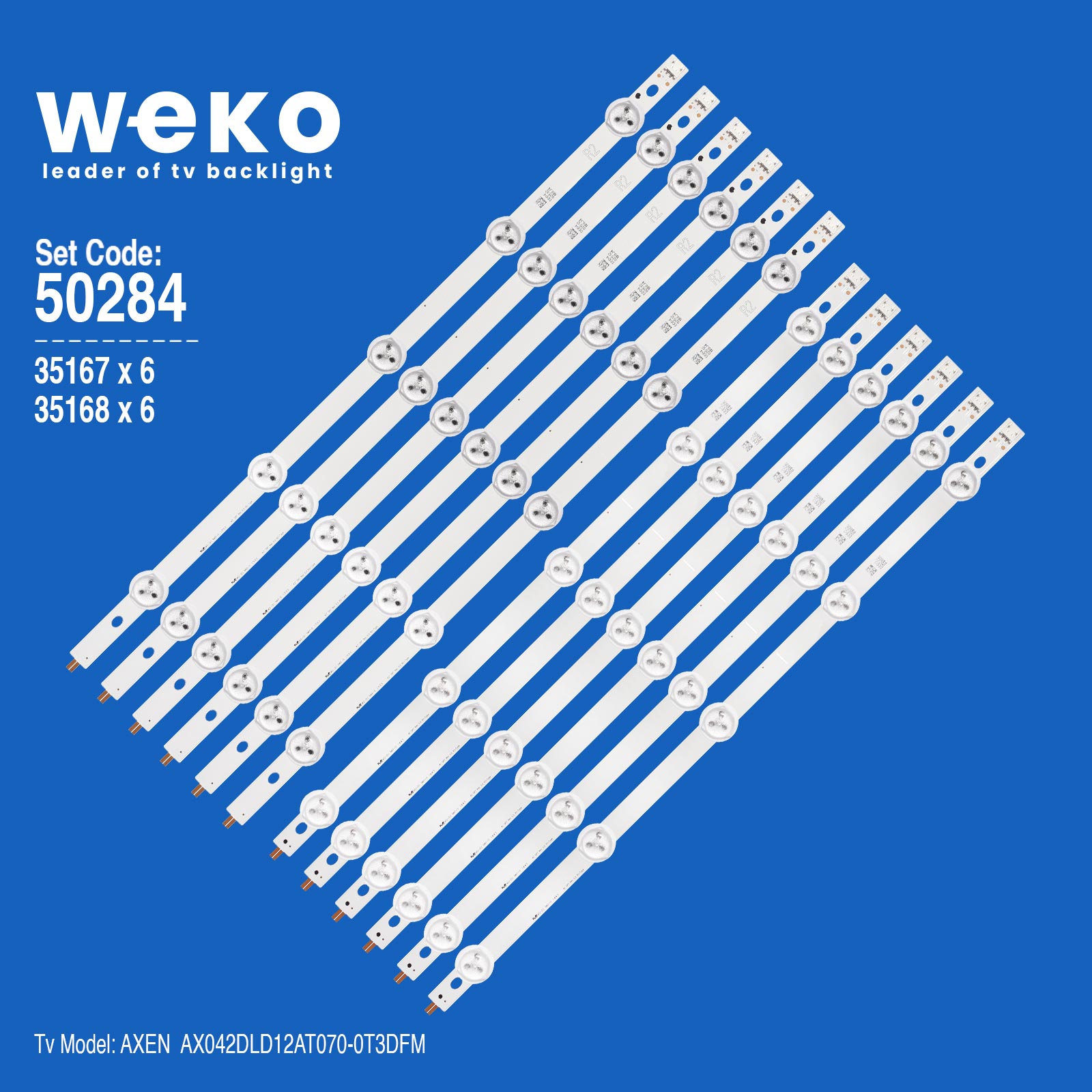 WKSET-5284 35167X6 35168X6 42" DRT REV0.0 12 ADET LED BAR