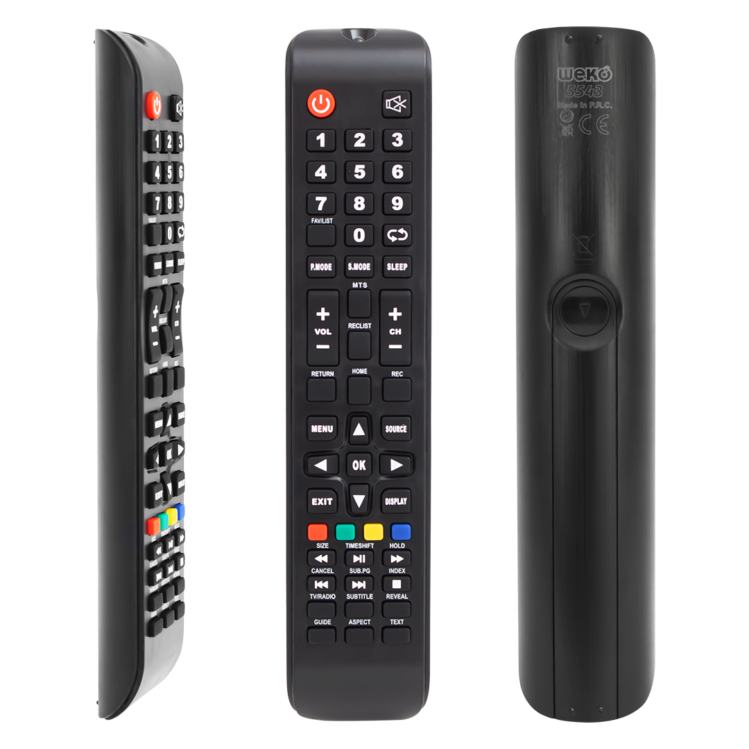 WEKO KL SUNNY 65LEDA88 -AXEN AX55LEDA88/0227 -WOON CX-509 - VENTUS 43''-PROFİLO- RONAX LCD LED TV KUMANDA