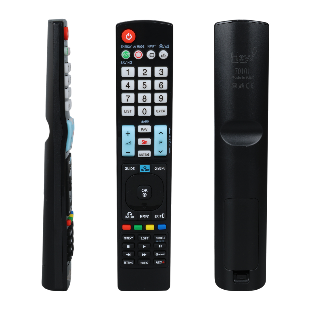 HEY KL RM-L930+1 KÜÇÜK KALIP LG SMART LCD LED TV YAZISIZ KUMANDA (70101=40026=12825)