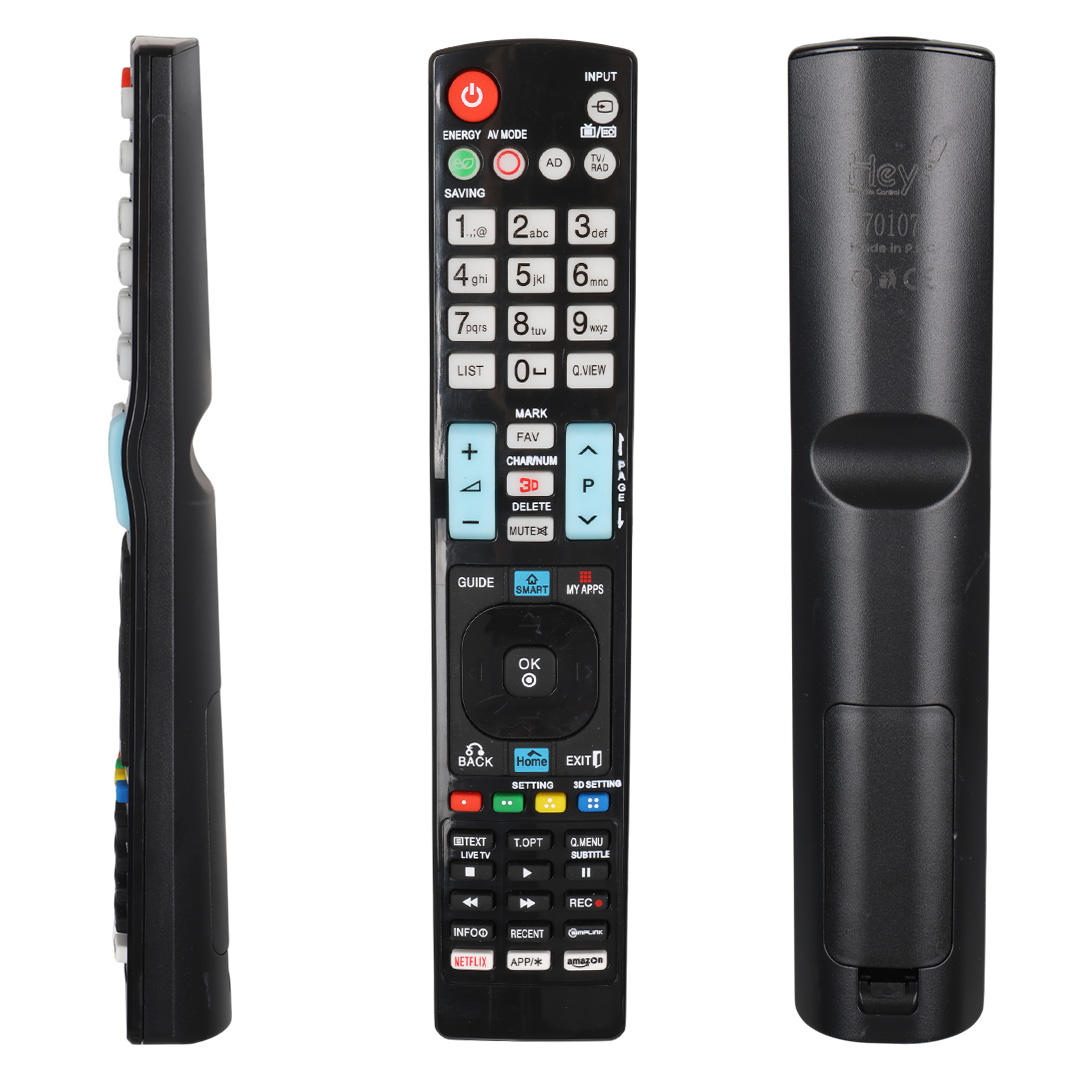 HEY KL RM-L930+3 KÜÇÜK KALIP LG NETFLIX-AMAZON TUŞLU  AMBALAJLI LCD LED TV UNIVERSAL KUMANDA (70107=40177=19273)