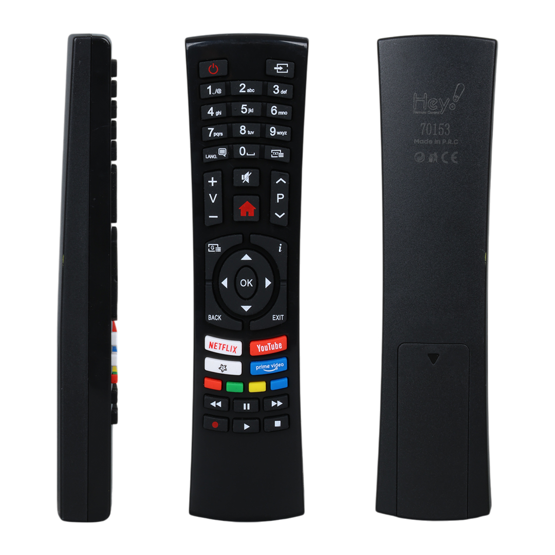 HEY KL KÜÇÜK KALIP TOSHIBA CT-8528 NETFLIX-YOUTUBE-RAKUTEN TV TUŞLU LCD LED TV KUMANDA