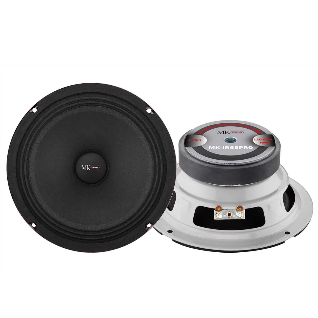 MK MAVEN KLANG MK-IR80PRO IRON SERİSİ 8" 20CM 360 WATT MİDRANGE HOPARLÖR TAKIMI