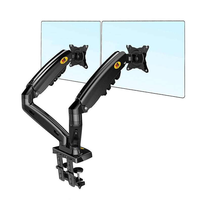 NORTH BAYOU F160 17" - 27" AMORTİSÖRLÜ STAND ÇİFT KOL LCD / LED MONİTÖR TUTUCU STAND ASKI APARATI