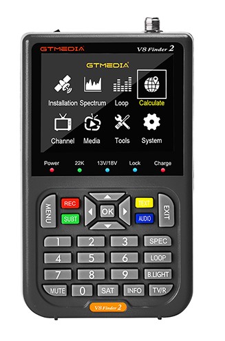 NOVACOM GTMEDIA V8 FINDER 2 3.5'' EKRANLI GÖRÜNTÜLÜ HD UYDU YÖN BULUCU