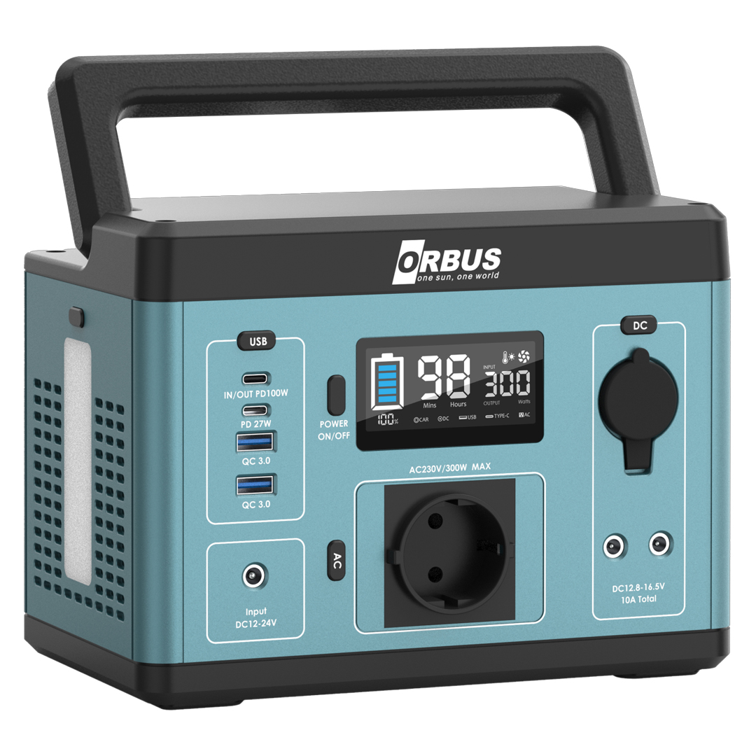 ORBUS OPS-300 300W 296WH POWER STATION TAŞINABİLİR GÜÇ KAYNAĞI