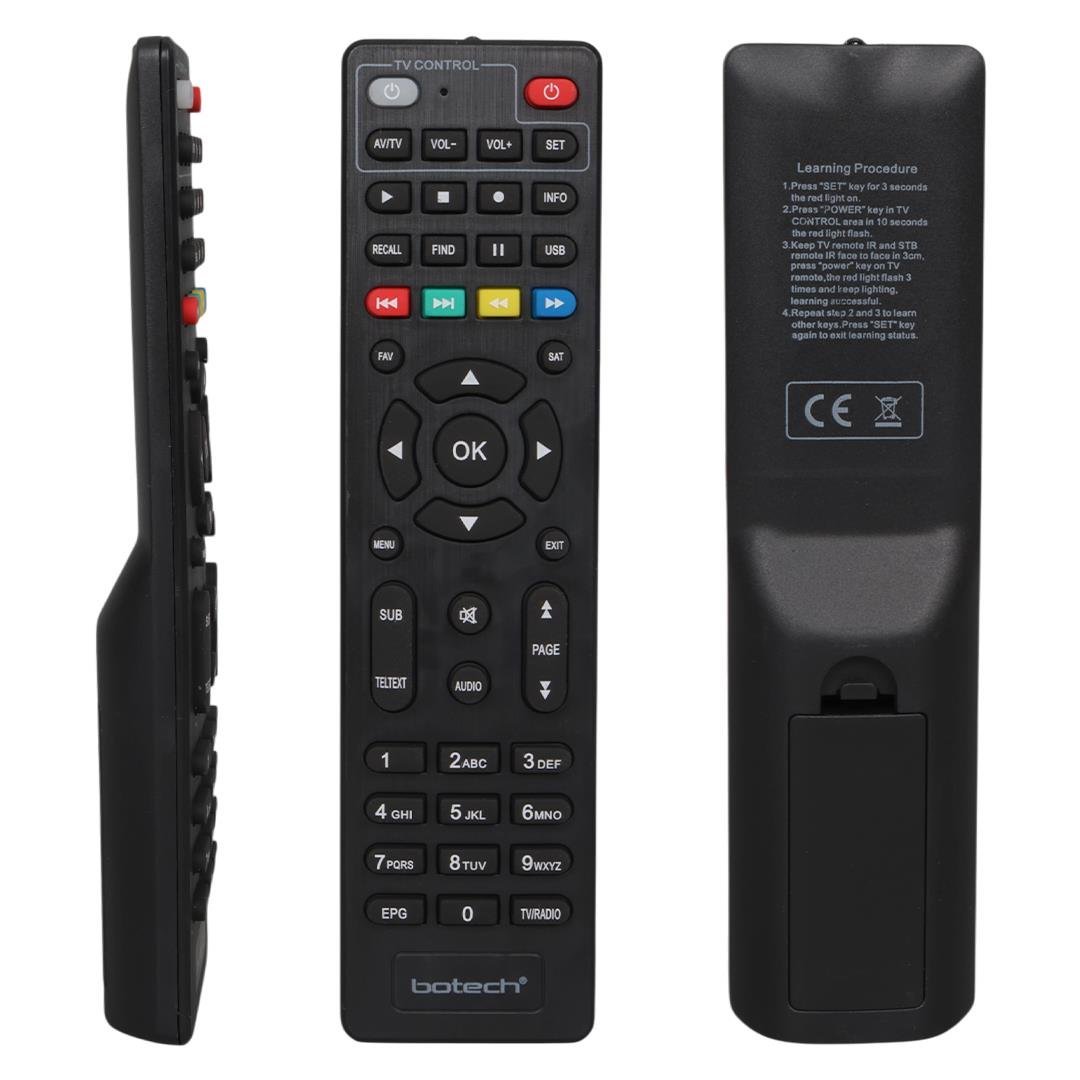 ORIGINAL KR PLATO MULTI MINI SCART HD * CINESTAR * BOTECH MINI SCART HD 502 HD UYDU ALICI KUMANDASI TV KONTROLLÜ