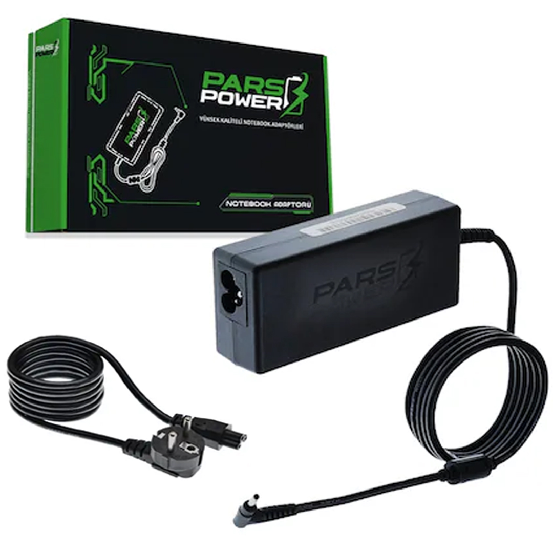 PARSPOWER PRS-008 PLASTİK KASA 19V 3.42A 65W (3.0*1.1MM) ACER STANDART NOTEBOOK ADAPTÖR