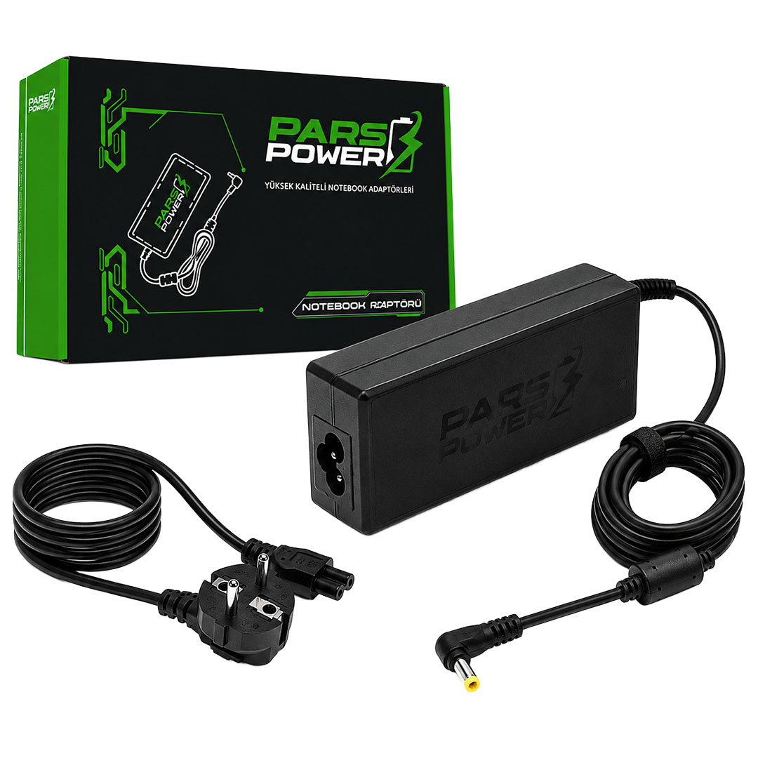 PARSPOWER PRS-065 PLASTİK KASA 19.5V 4.7A 90W (6.5*4.4MM) SONY STANDART NOTEBOOK ADAPTÖR