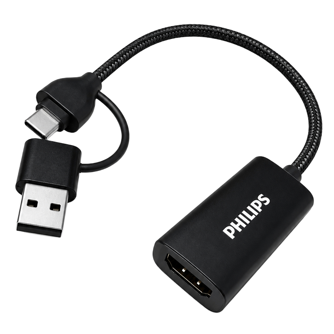 PHİLİPS SWR1650F/93 HDMI TO USB-C / USB 2.0 FULL HD GÖRÜNTÜ YAKALAMA KARTI (VİDEO CAPTURE CARD)