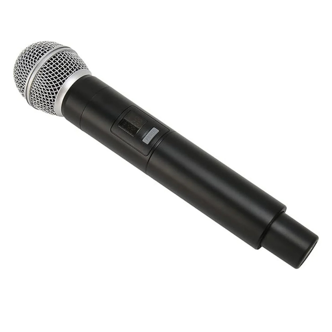 PLATOON PL-2498 KABLOSUZ BLUETOOTH BAĞLANTILI KARAOKE İÇİN KAPSAMLI METAL EL MİKROFONU