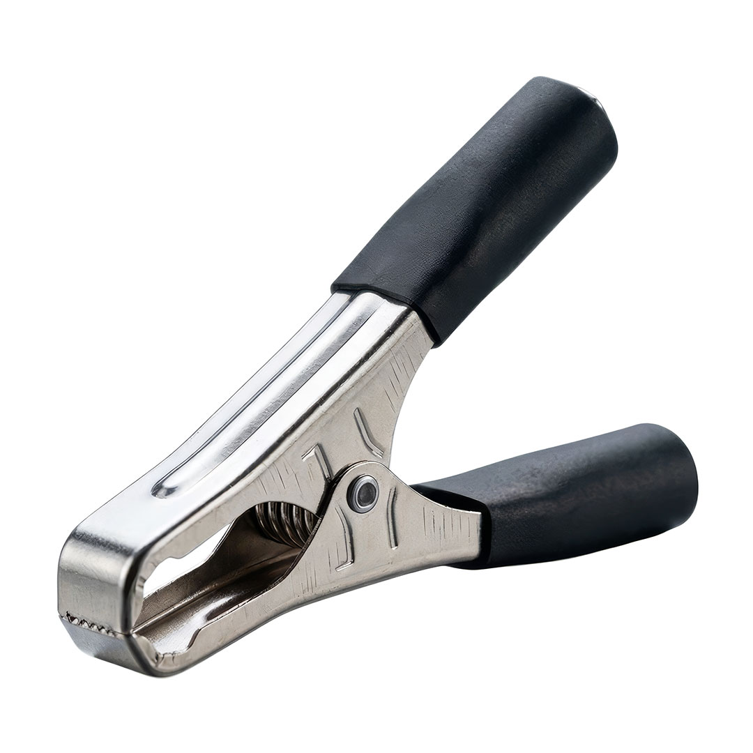 PM09-1044 BÜYÜK 100 MM KROKODİL AKÜ MAŞASI - SİYAH