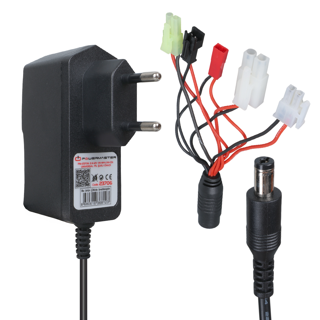 POWERMASTER 2.4-12V (NI-MH)/(NI-CD) UNIVERSAL PİL ŞARJ CİHAZI