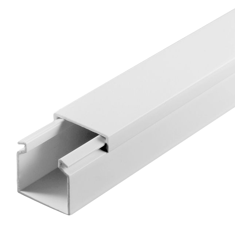 POWERMASTER 25X25 YAPIŞKAN BANTLI PVC KABLO KANALI - 1 BOY 2 METRE (PAKETİ:65 BOY:130 METRE)