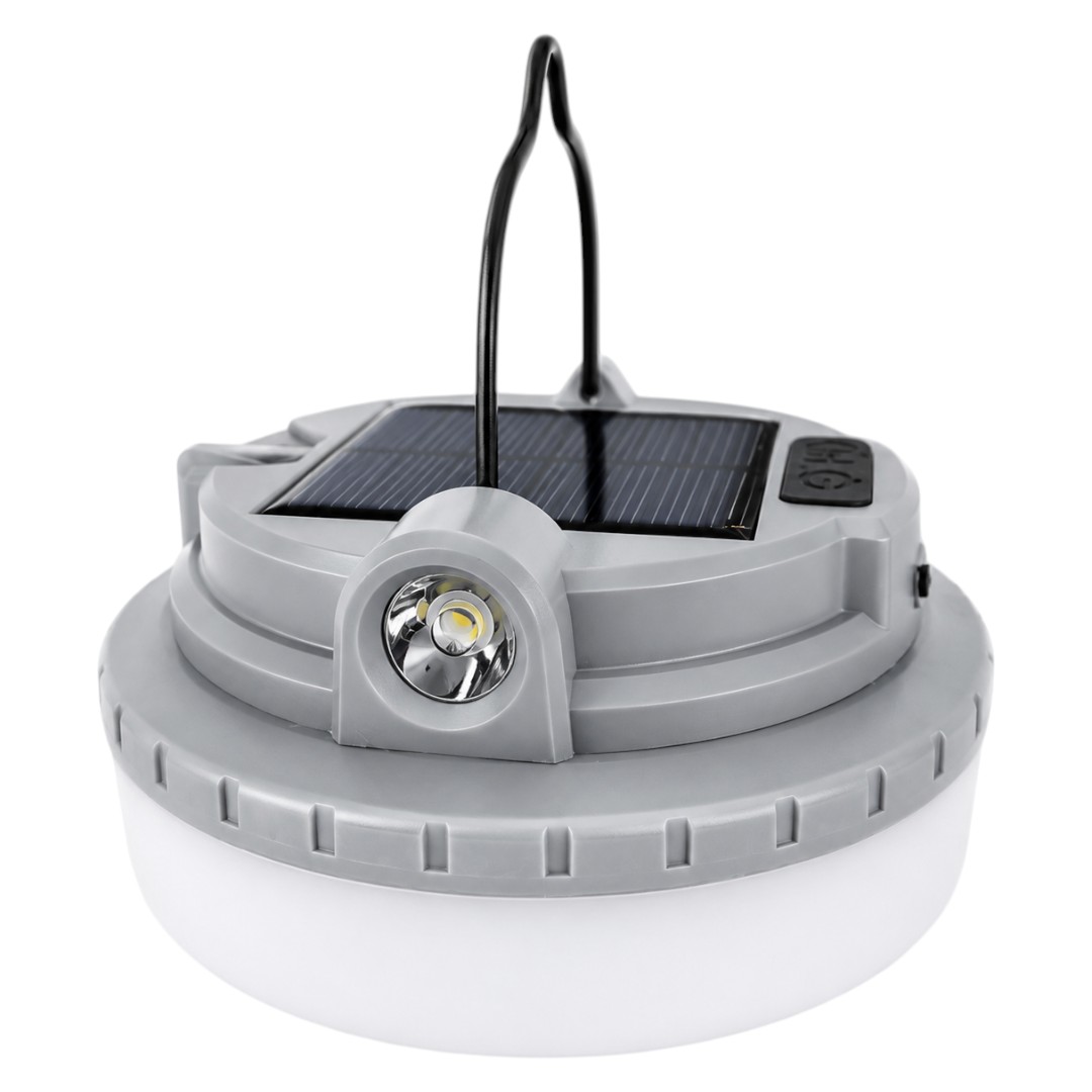 POWERMASTER HOP-8806 ÇOK FONKSİYONLU SOLAR KAMP FENERİ LAMBASI VE RGB ŞERİT LED SETİ
