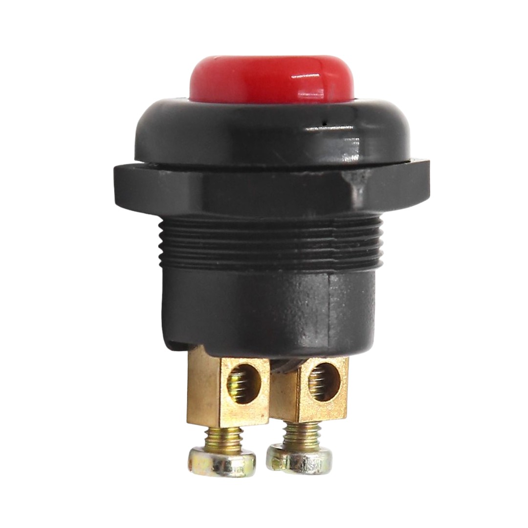 POWERMASTER IC-180A-1 22MM PLASTİK 2P MARŞ KORNA BUTONU KIRMIZI