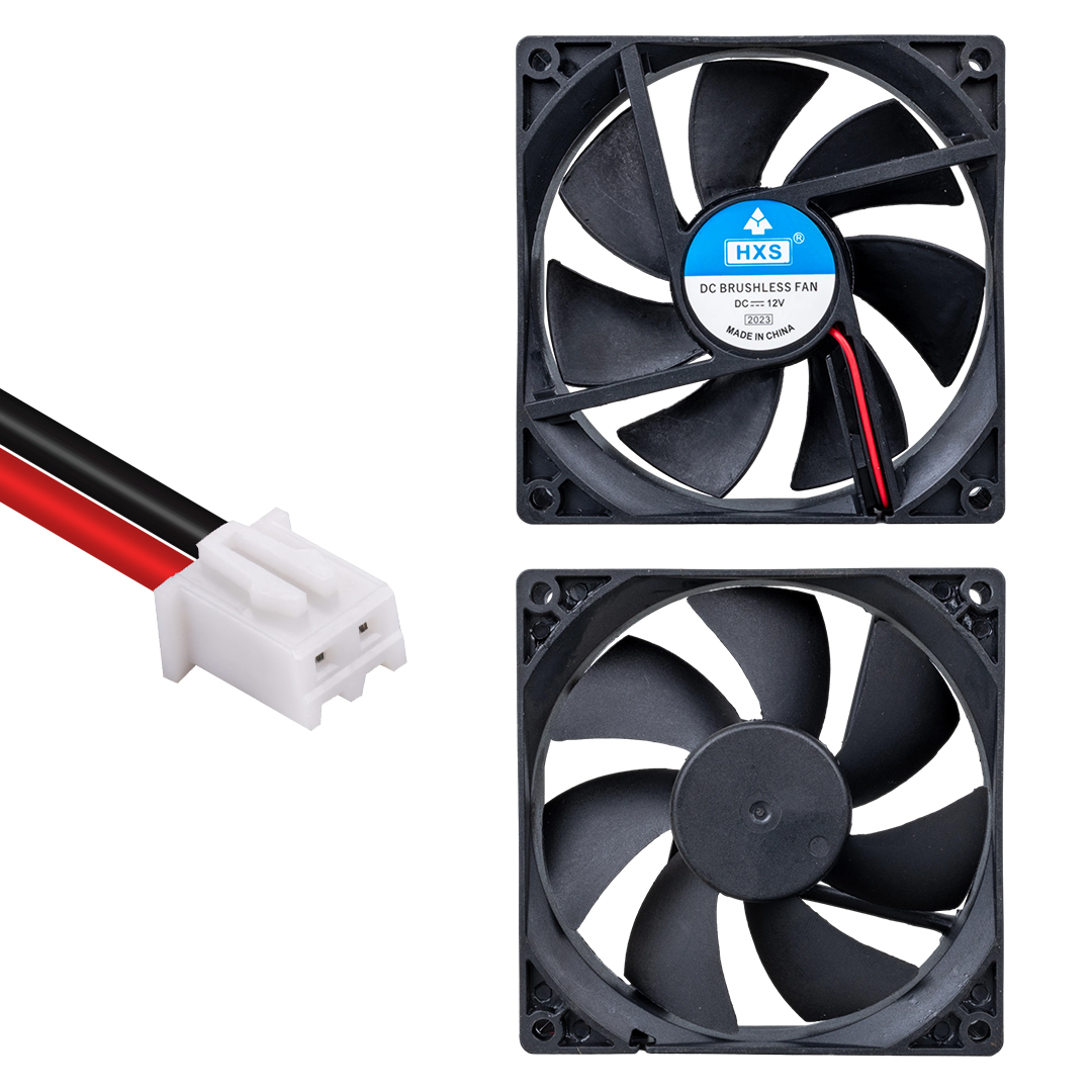 POWERMASTER IC-216 FIRÇASIZ DC FAN 92X92X25MM 12 VOLT 2 PİN