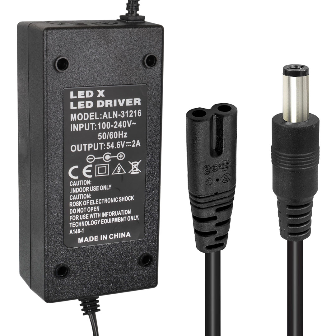 POWERMASTER LEDX ALN-31216  54.6 VOLT - 2 AMPER LEDLİ LI-ION LİTYUM PİLLER İÇİN ELEKTRİKLİ BİSİKLET ŞARJ CİHAZI