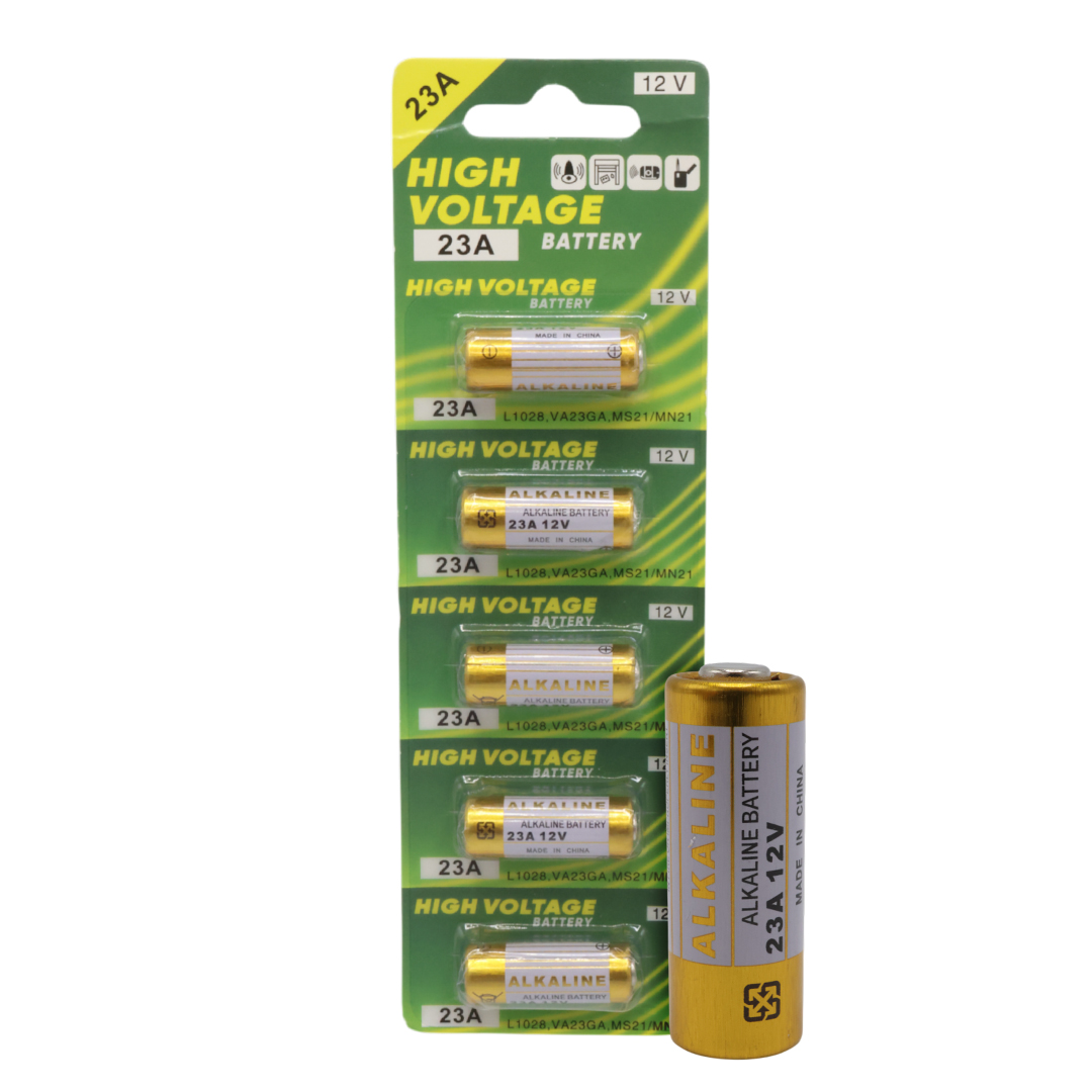 POWERMASTER LR23A 12 VOLT 23A KALIN ALARM PİLİ ALKALİNE BATARYA (5'Lİ PAKET)