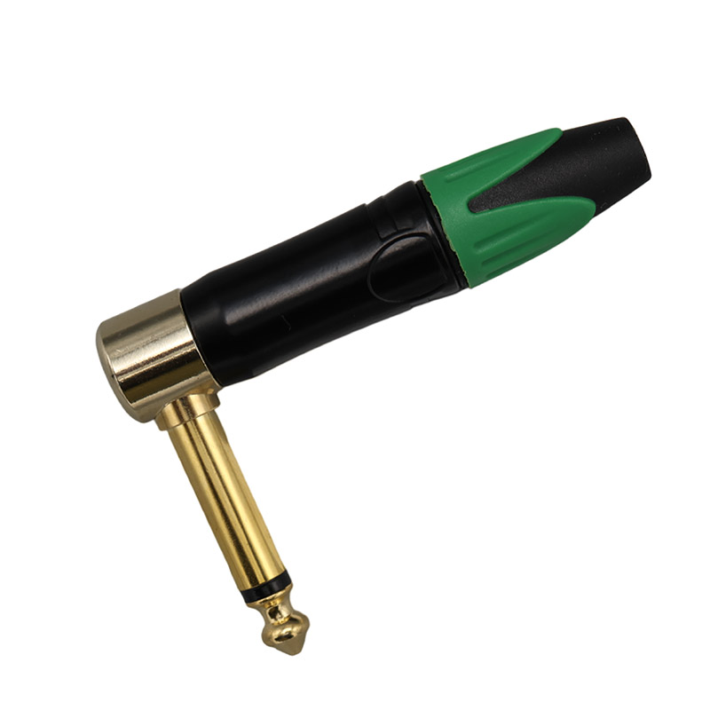 POWERMASTER LTP2RC 6.3MM MONO L TİP METAL GÖVDE GİTAR ALTIN KAPLAMA JACK