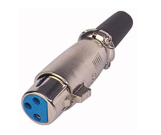 POWERMASTER METAL GÖVDELİ 3 PİN CANON XLR DİŞİ JACK FİŞ