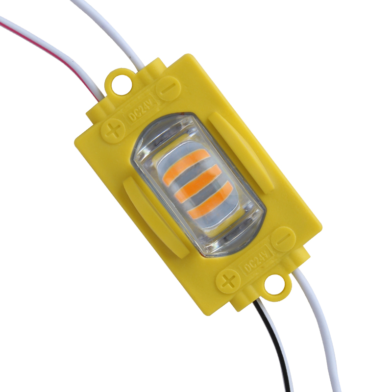 POWERMASTER MODÜL LED 12VOLT / 24VOLT  1.4W SARI 48X30 MM 2835