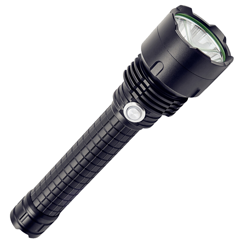 POWERMASTER MX-520-P50 ŞARJ ÖZELLİKLİ UZUN MENZİLLİ 25 CM METAL EL FENERİ  (PİLSİZ)