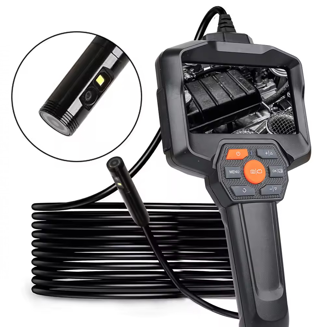 POWERMASTER P140 4.3'' LCD EKRANLI ŞARJLI ENDOSKOP 3  METRE KABLOLU YILAN KAMERA