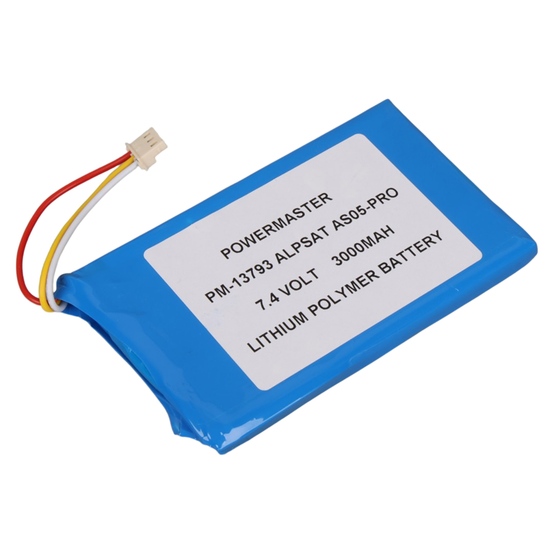 POWERMASTER PM-13793 LİTYUM POLİMER 7.4 VOLT 3000MAH UYDU BULUCU PİLİ BATARYA