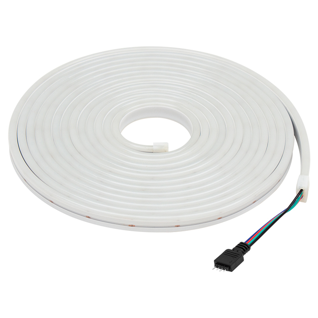 POWERMASTER PM-17903 SİLİKON KAPLAMALI 12 VOLT 5 METRE RGB NEON LED ŞERİT AYDINLATMA (6*12MM)