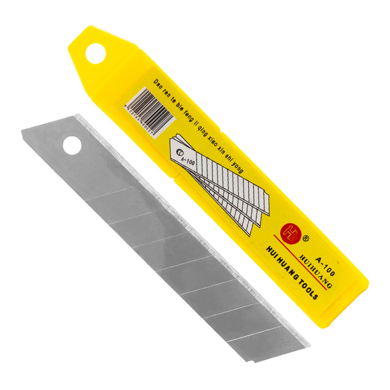 POWERMASTER PM-20123 18X0.4MM YEDEK METAL MAKET BIÇAK AĞZI (10'LU PAKET)