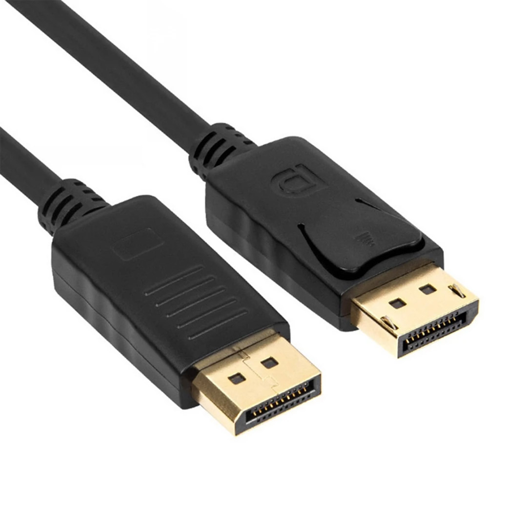 POWERMASTER PM-2233 DISPLAY PORT ERKEK/ERKEK 1.5 METRE 4K GOLD UÇLU DP TO DP KABLO