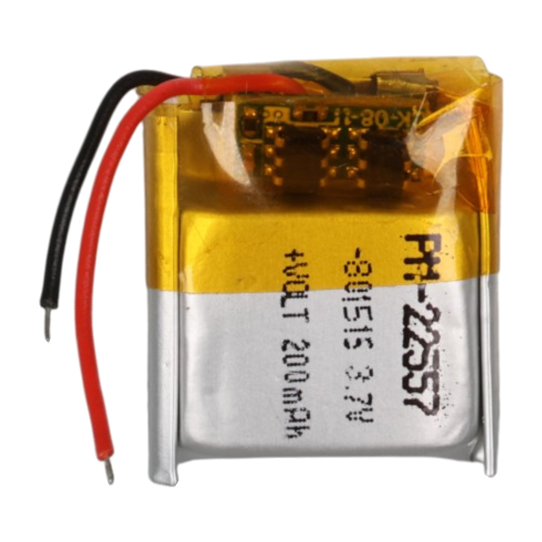 POWERMASTER PM-22557 3.7V 200MAH 801515 SOKETSİZ LİTYUM POLİMER (Lİ-PO) BATARYA CİKLET PİL