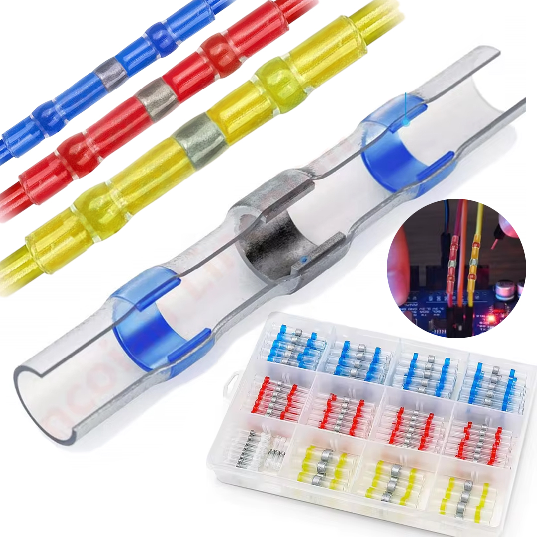 POWERMASTER PM-24703 DAHİLİ LEHİMLİ MÜHÜR MAKARON 300 ADET 4 BOY ISIYLA DARALAN KABLO KORUMASI