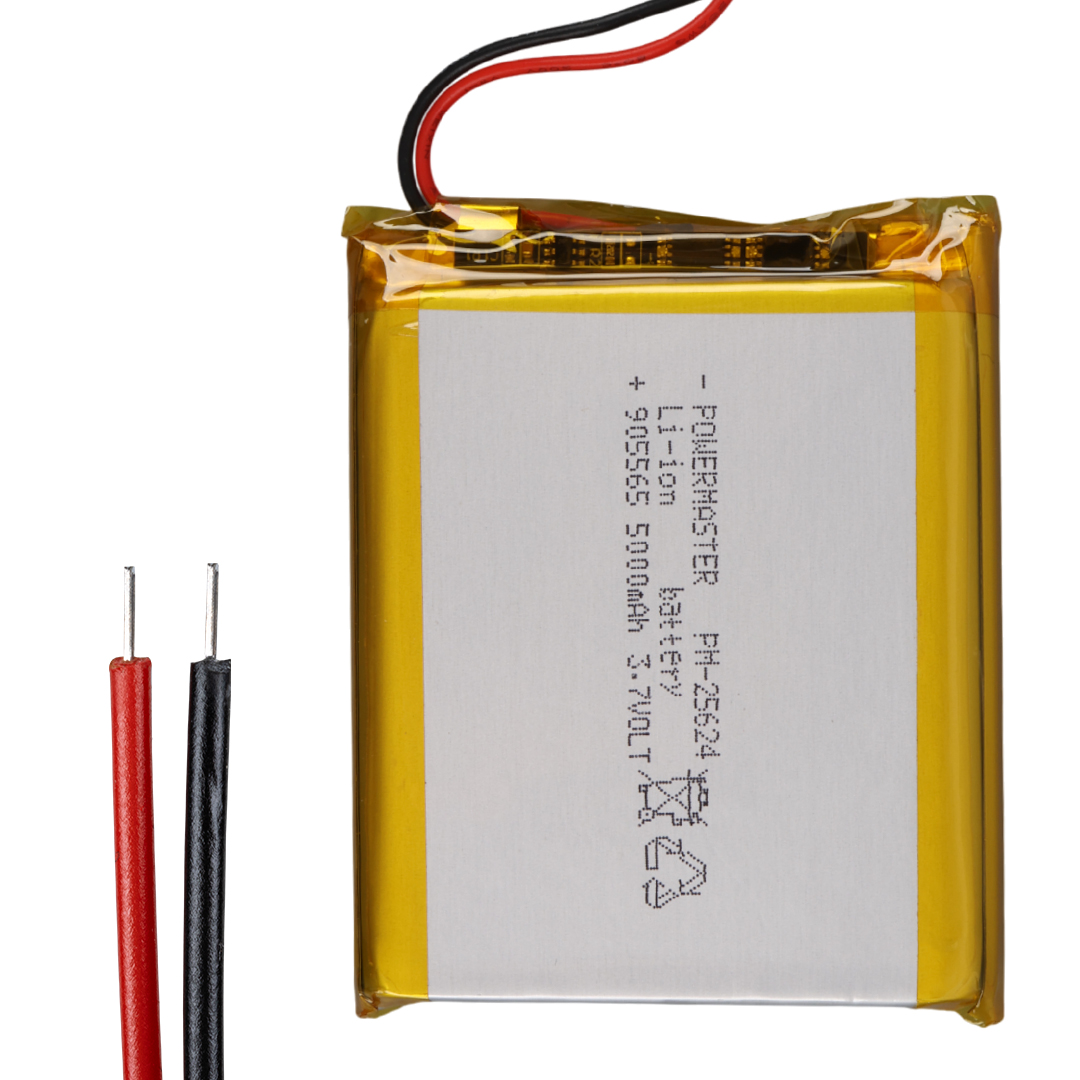 POWERMASTER PM-25624 905565 3.7 VOLT 5000 MAH 18.5WH LİTYUM POLİMER PİL